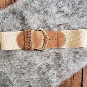 [ Warehouse ] Women's Leather Trim Belt